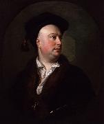 Thomas Hudson Portrait of Alexander van Aken oil on canvas